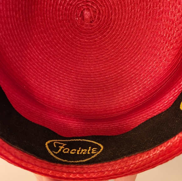 ππ Vintage 80's Derby Style Pillbox Hatππ - Picture 4 of 6